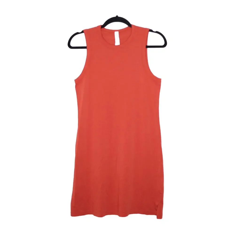 lululemon athletica Orange Cotton Mini Dress - Picture 2 of 12